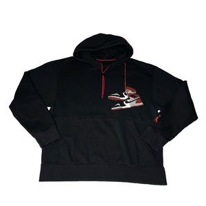 Air Jordan Jumpman Holiday Casual Sports fleece lined hooded pullover